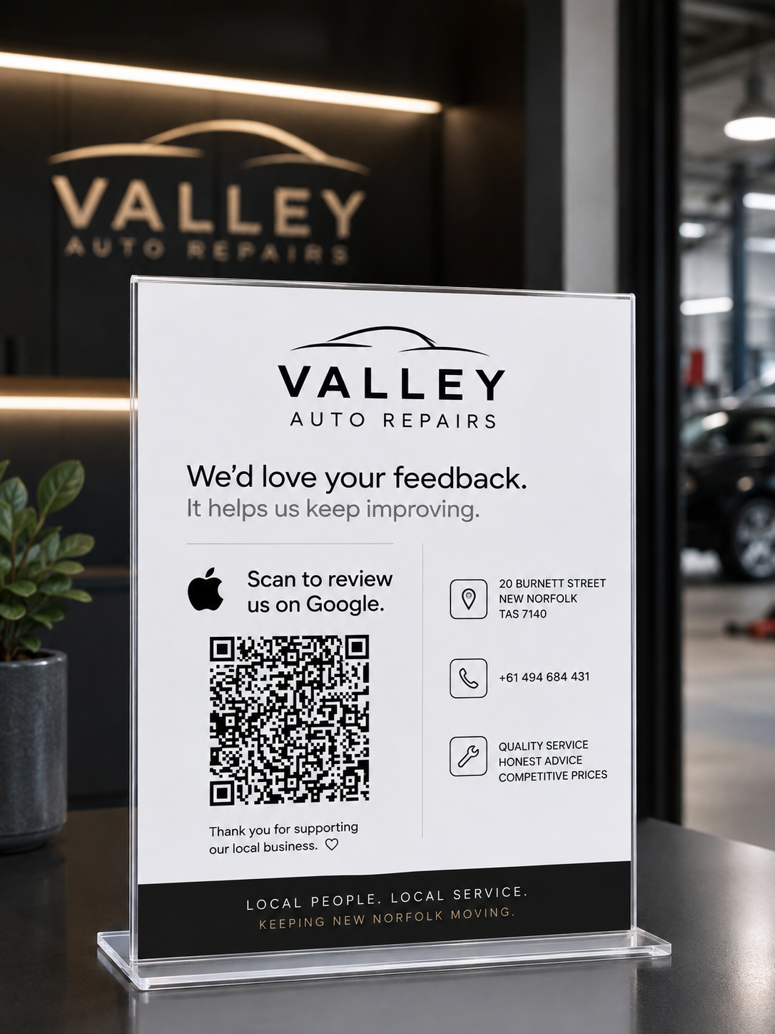 Valley Auto Repairs workshop